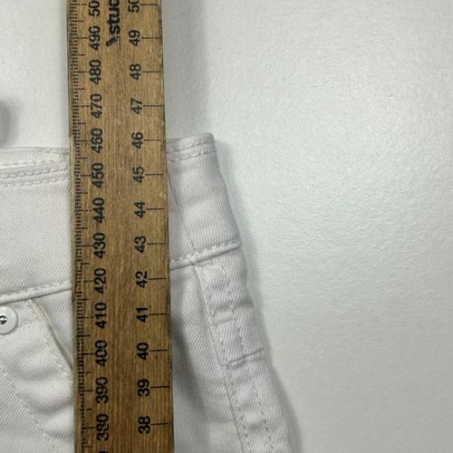 Now White Cuffed Chino Shorts - Size 16