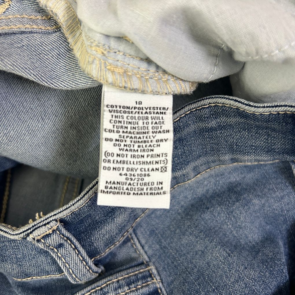 Lily Loves Blue Denim Jeans - Size 18
