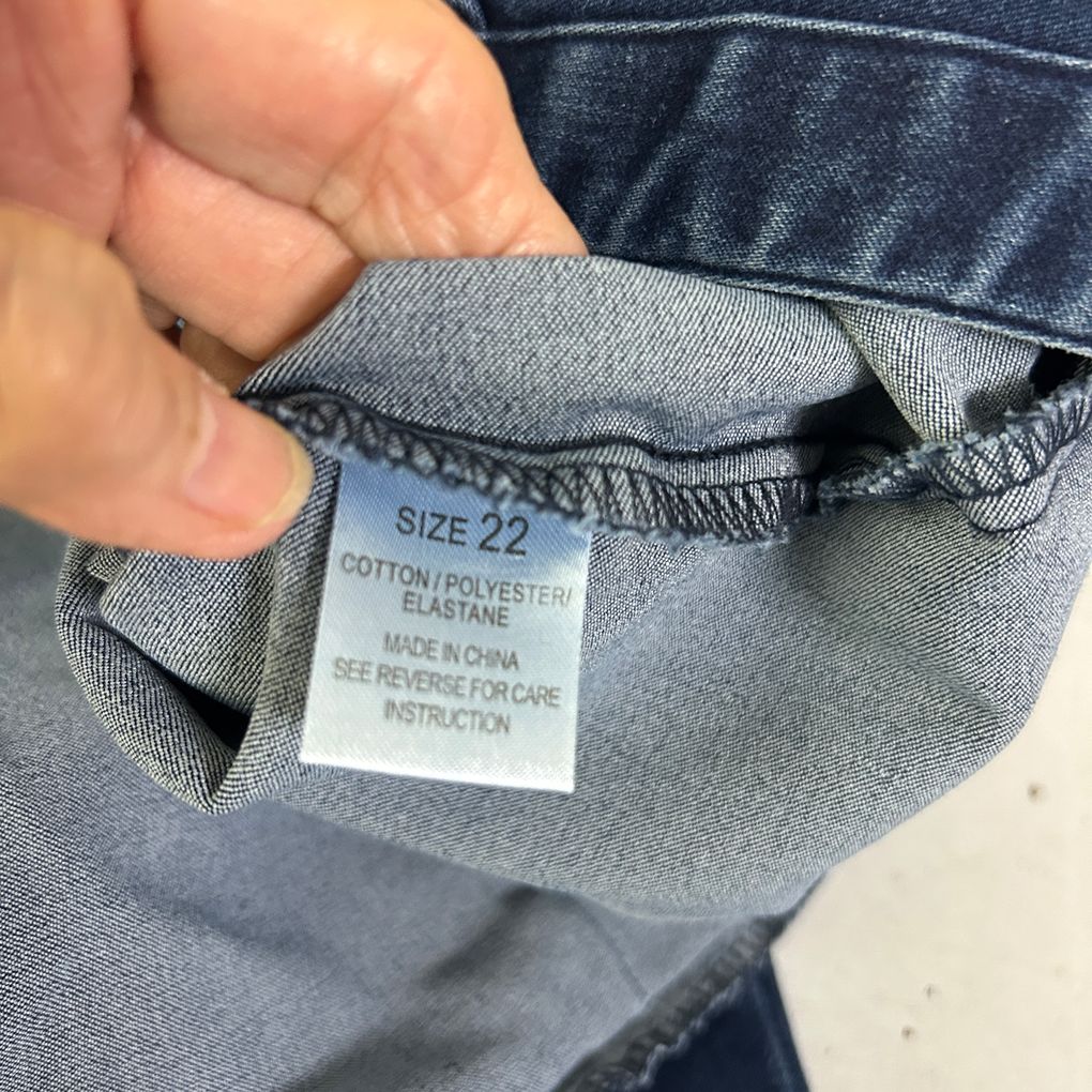 Autograph Blue Denim Jeans - Size 22