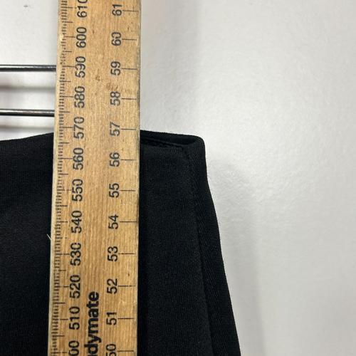Now Black Laser Cut Hem Pencil Skirt - Size 16