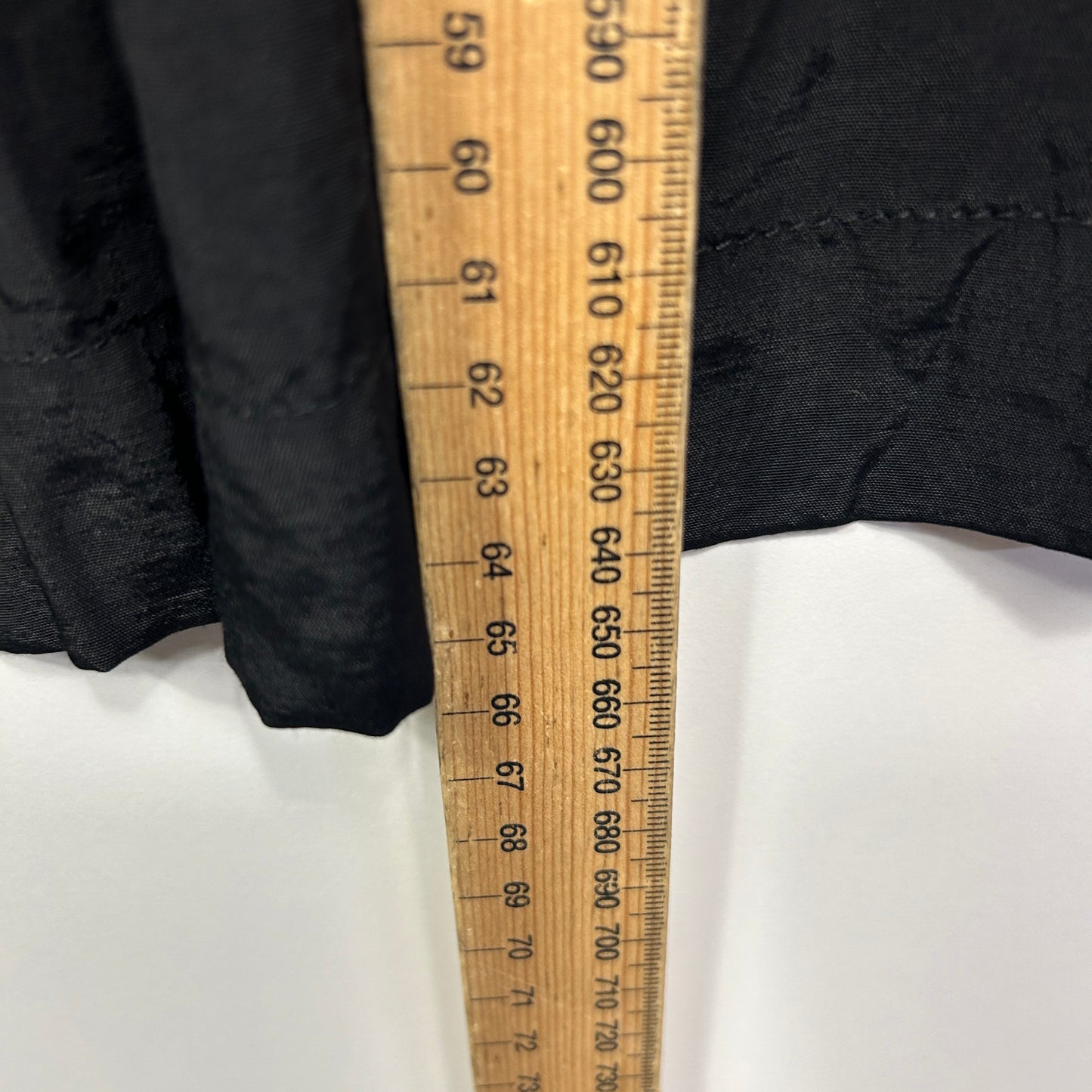 Rockmans Top Size 14 Black Beaded Short Sleeve