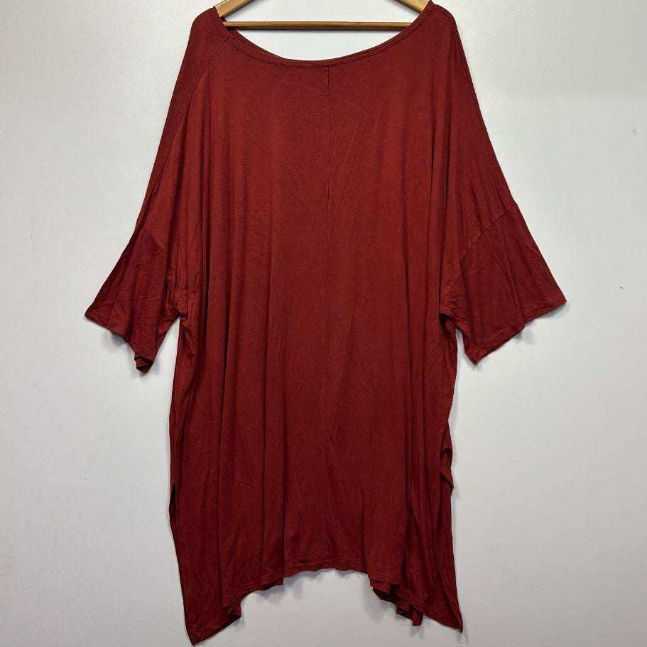 Yours Rust Top - Size 30 - 32