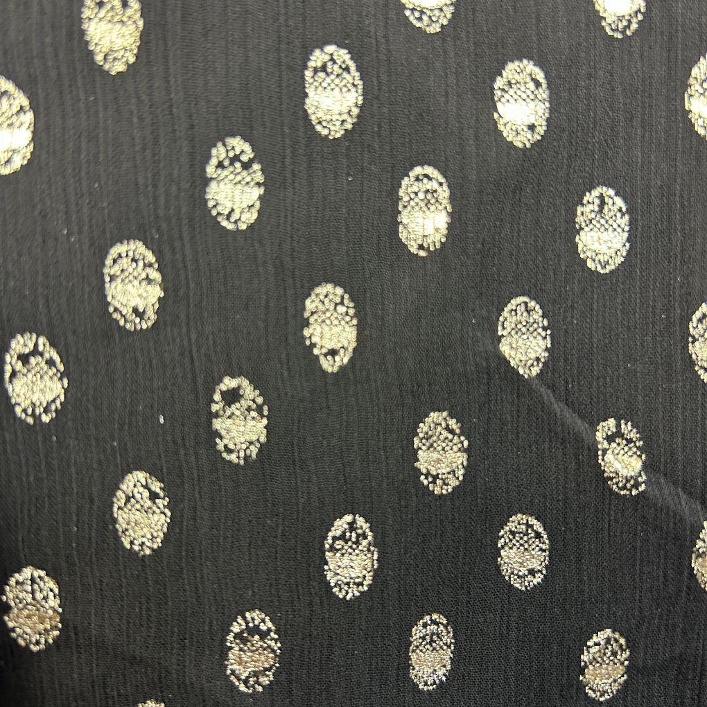 Avenue Black Gold Spot Jumpsuit - Size 24