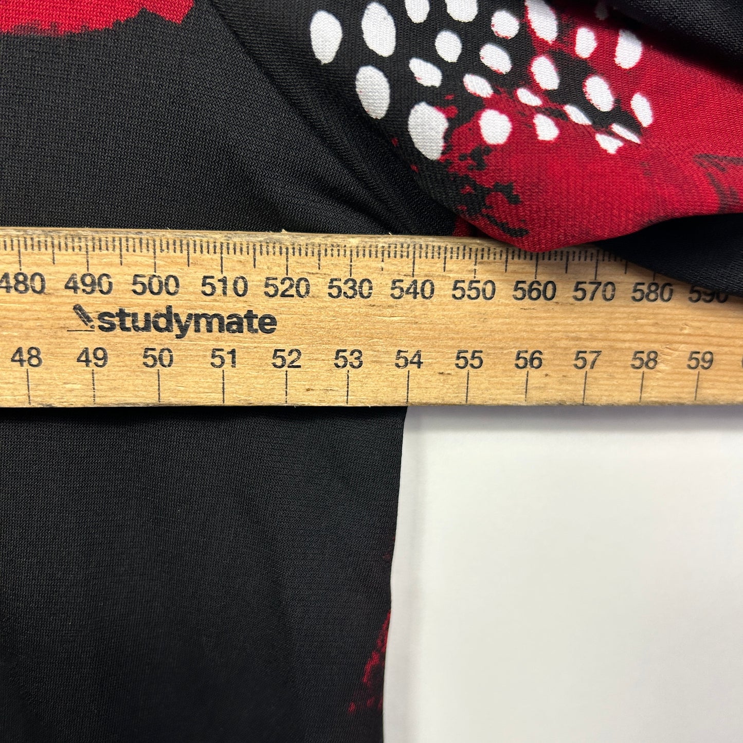 Taking Shape Top Size 14 XS Plus Short Sleeve Multicoloured