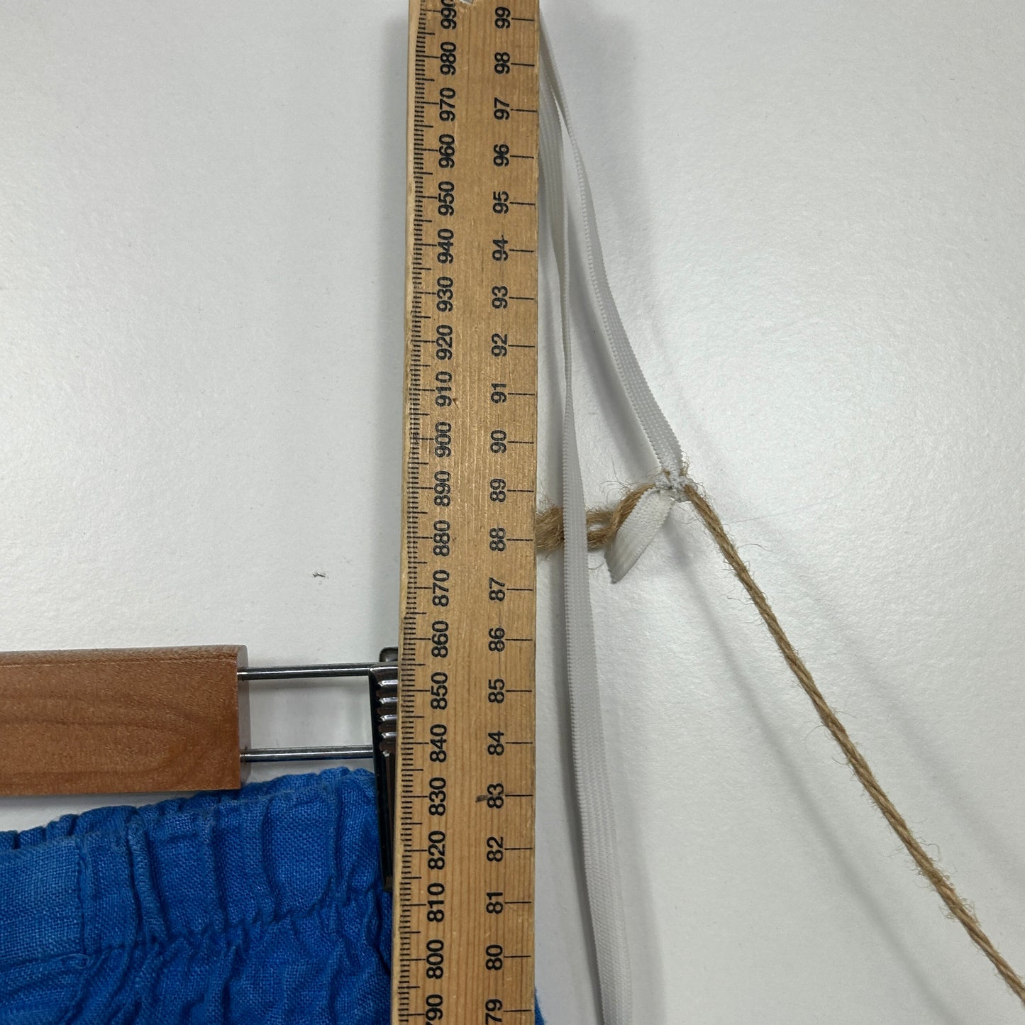 Italian Blue Linen Pants - Size 12/14