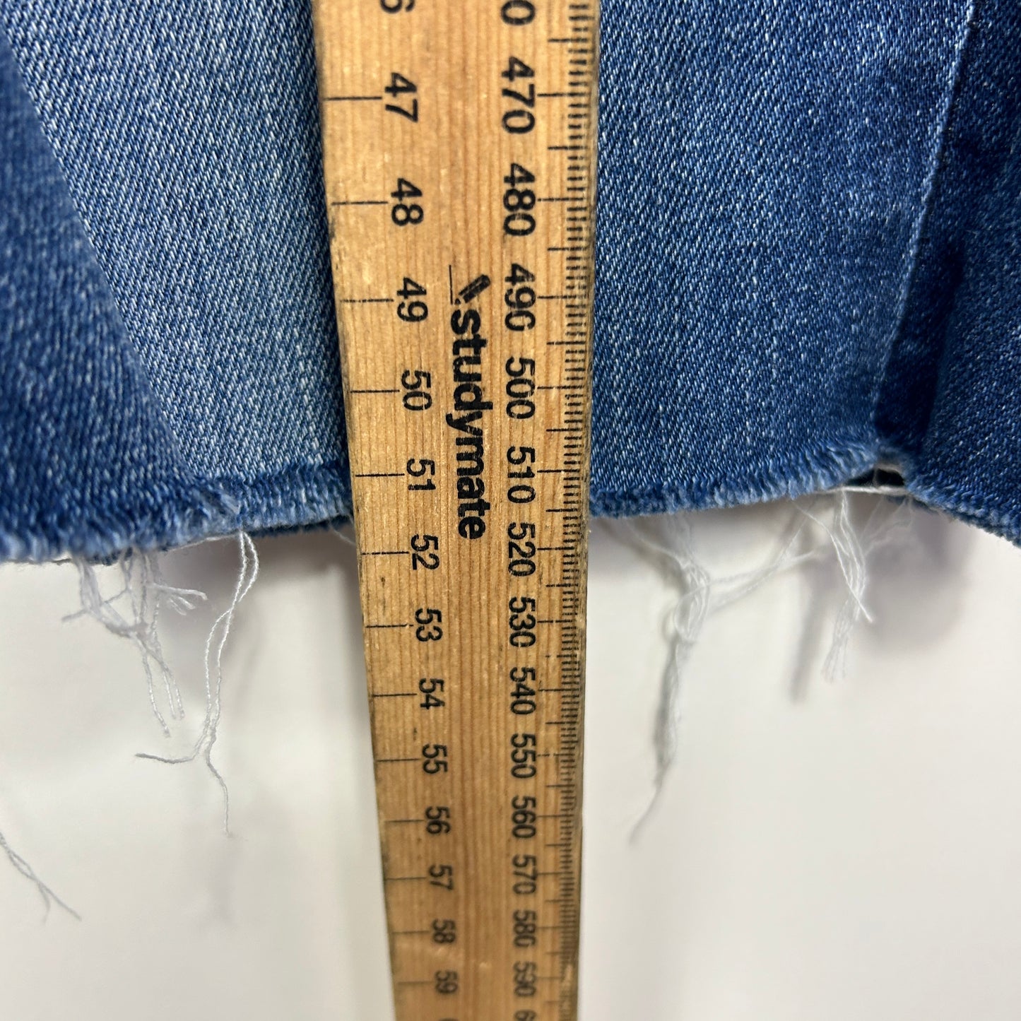 Just Jeans Shorts Size 14 Cut Off Raw Hem