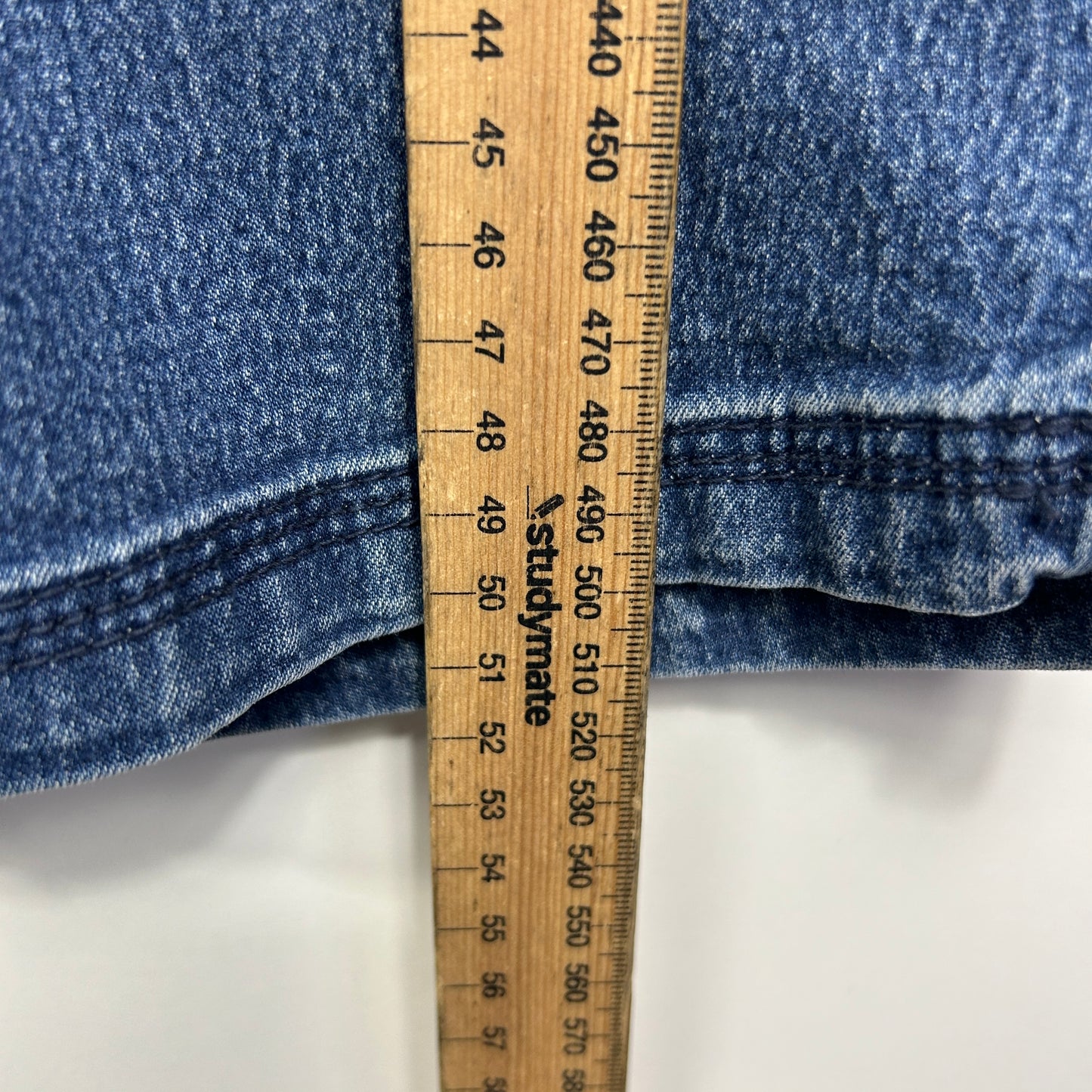 Millers Denim Shorts Size 16 Blue Pull On Cotton