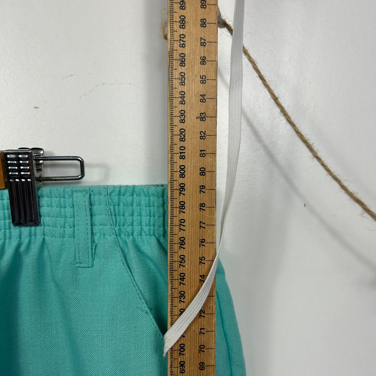 Millers Aqua Cropped Pants - Size 18