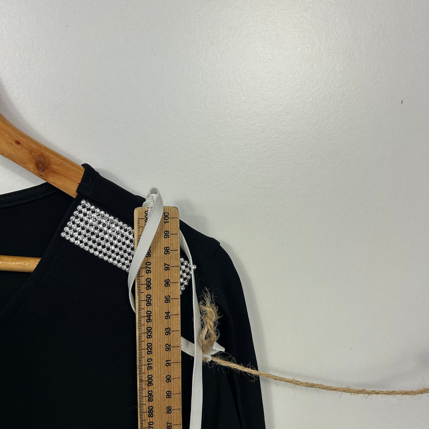 Millers Black Long Sleeve Midi Dress - Size 14