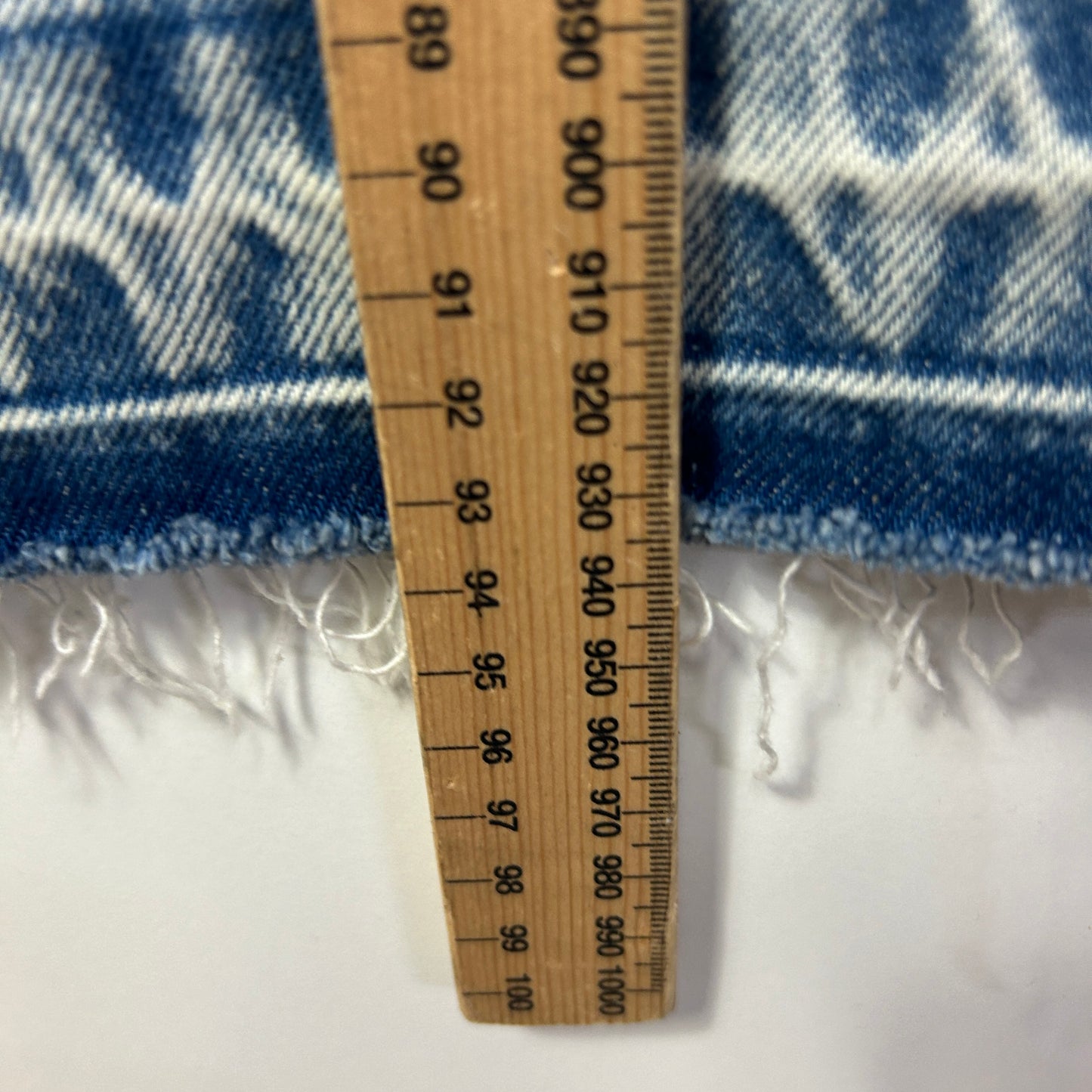 Anko Denim Skirt Size 14 Long Pencil Pockets