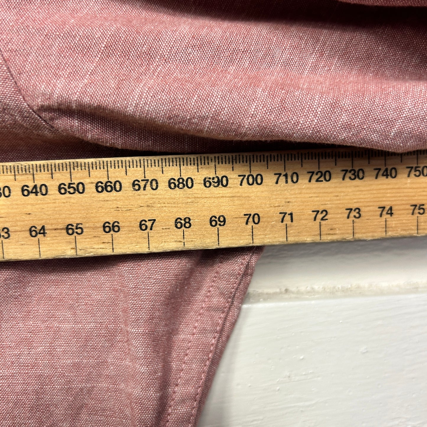 Connor Shirt Mens 3XL Long Sleeve Pink Cotton