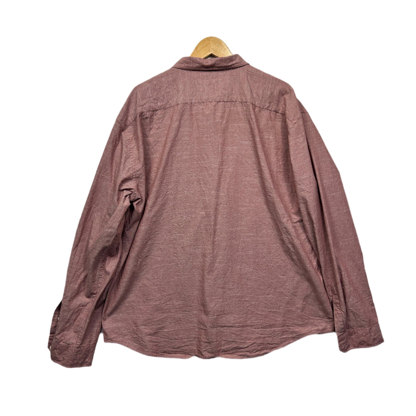 Connor Shirt Mens 3XL Long Sleeve Pink Cotton