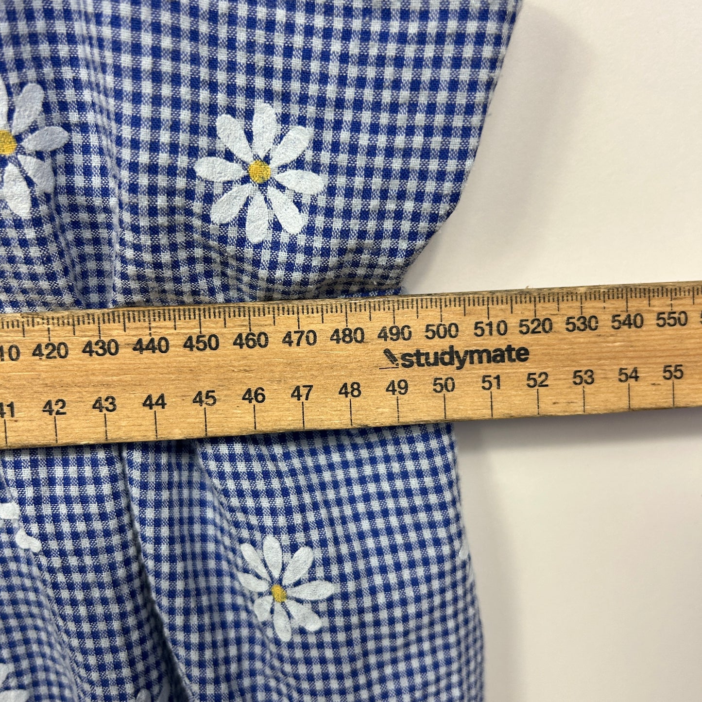 Shein Curve Dresses Size 4XL 18 20 Blue Floral Daisy Check
