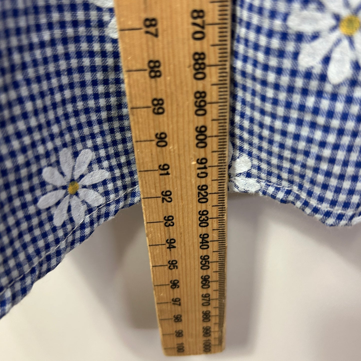 Shein Curve Dresses Size 4XL 18 20 Blue Floral Daisy Check