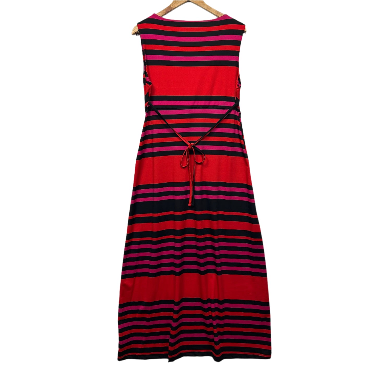 Rivers Dress Size 14 Sleeveless Multicoloured Striped