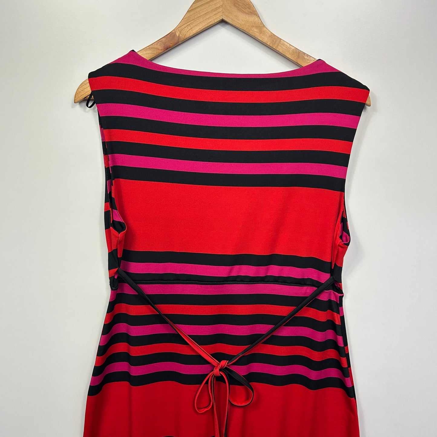 Rivers Dress Size 14 Sleeveless Multicoloured Striped