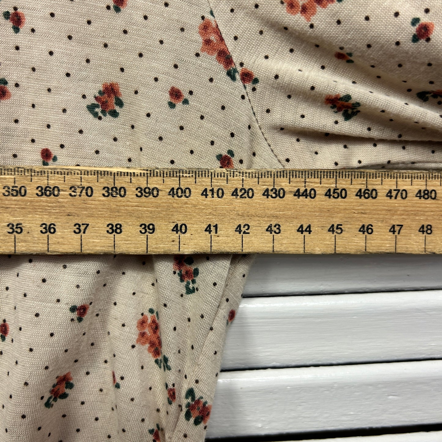 Allanah Hill Top Size 14 Floral Long Sleeve