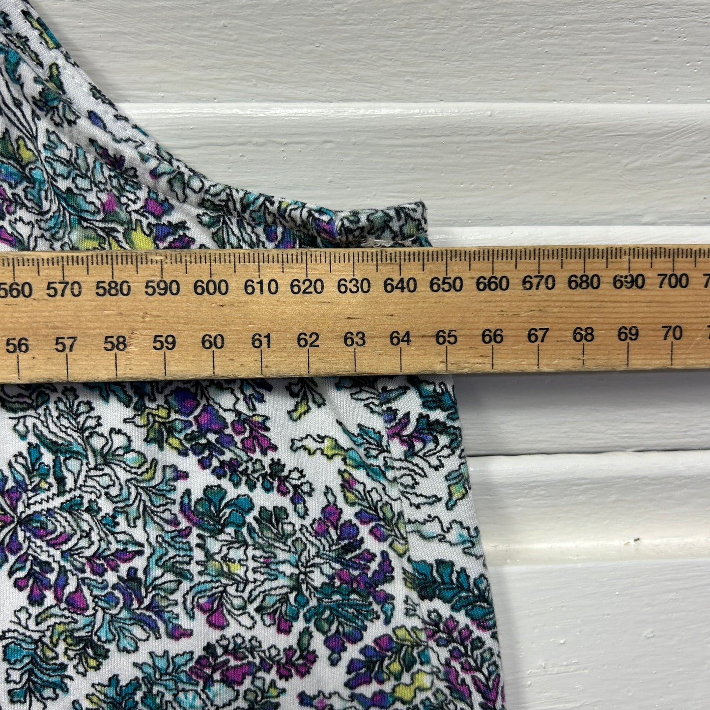 Beme Top Size 20 Plus Large Short Sleeve Floral