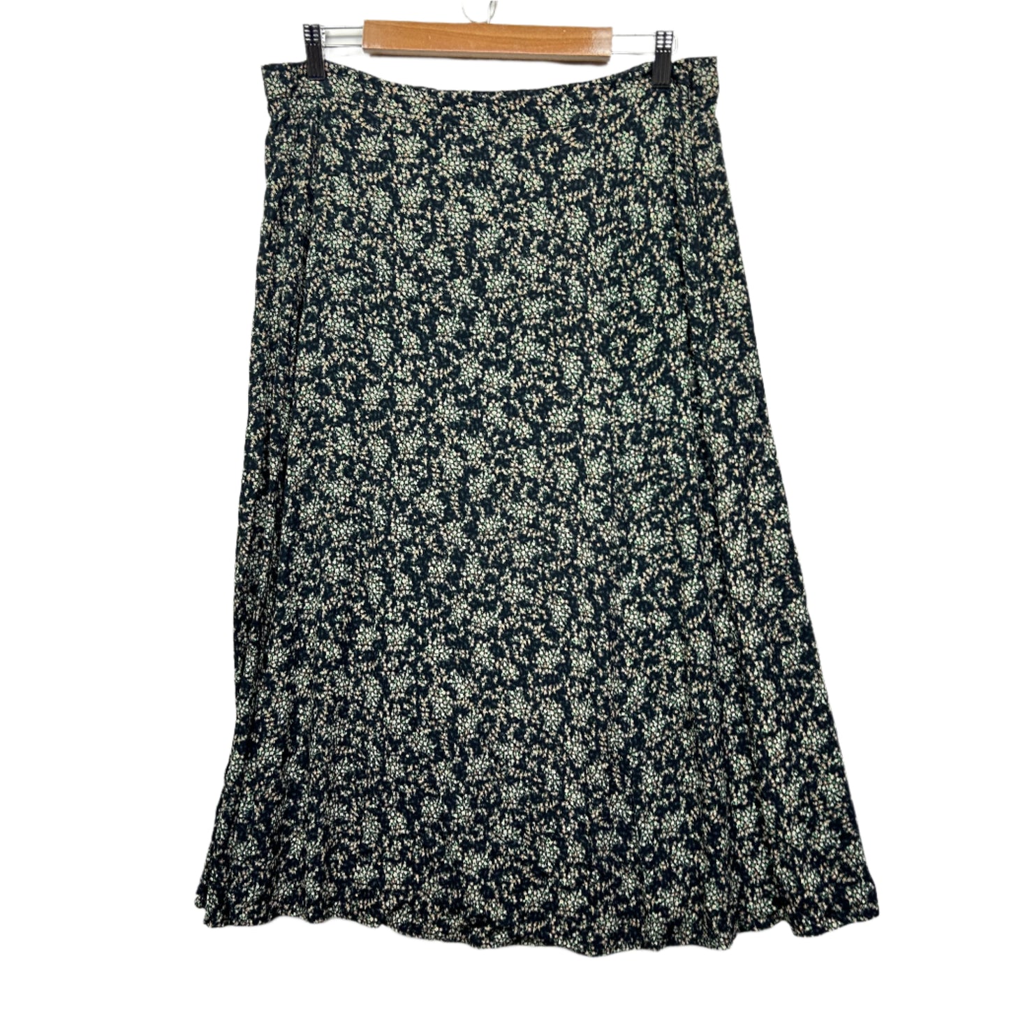 Forever New Maxi Skirt Size 14 Green Floral