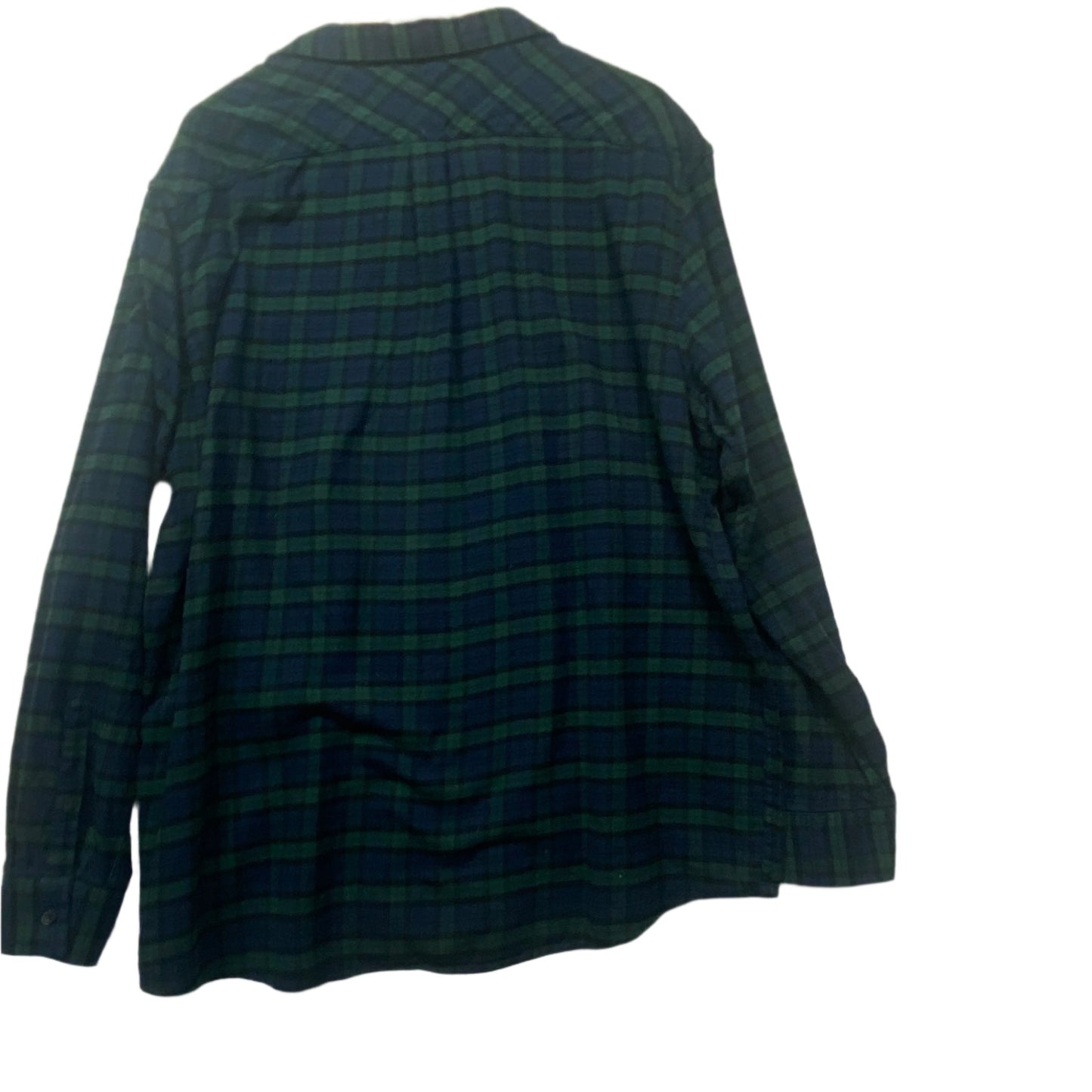 Target Flannel Mens Shirt Size 3XL Long Sleeve Check Button Up