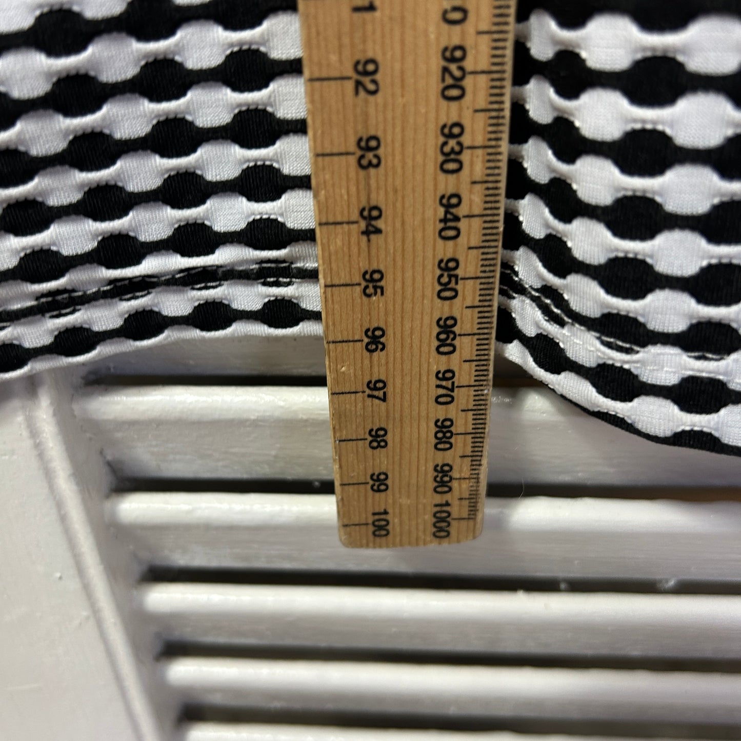 Bird by Design Birdsnest Dress Size 14 Cap Sleeve Black White