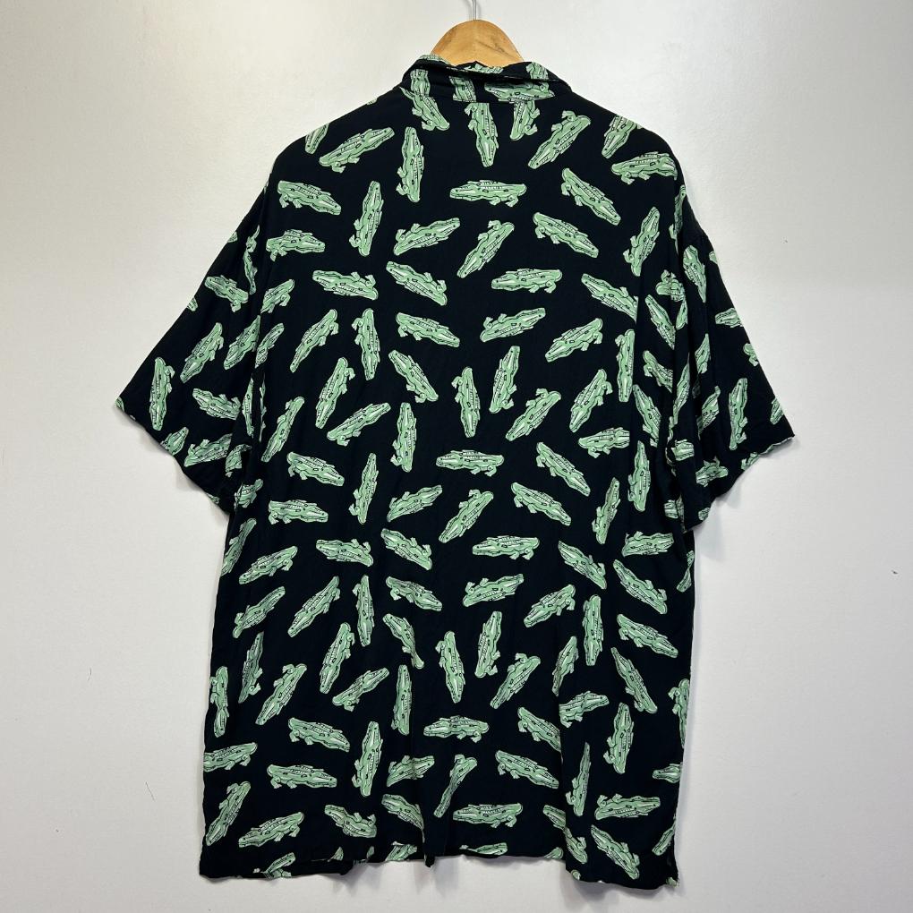 Jay Jays Black Crocodile Mens Shirt - Size 3XL