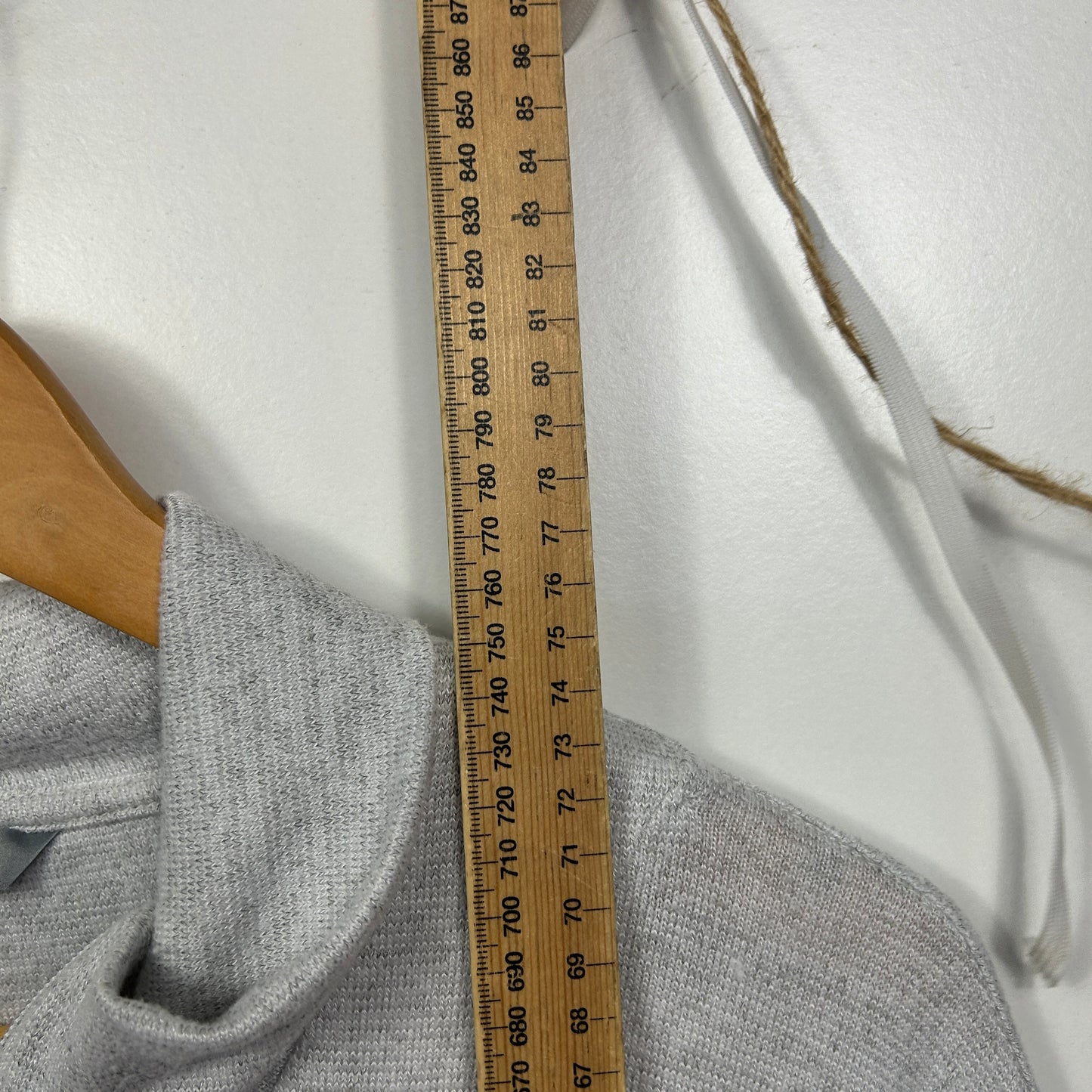 Katies Grey Long Sleeve Knit Top - Size L