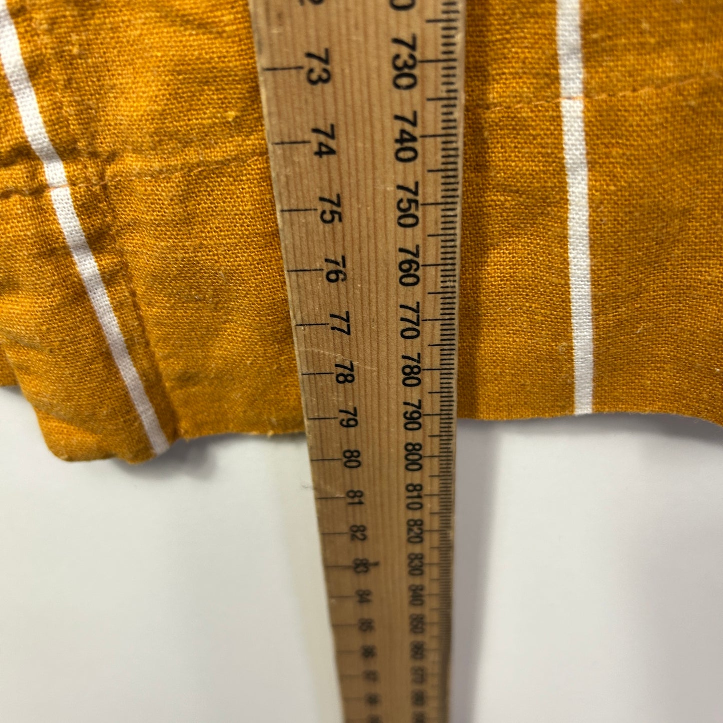 Cotton On Shirt Size Large Mustard Linen Blend? Midi Length