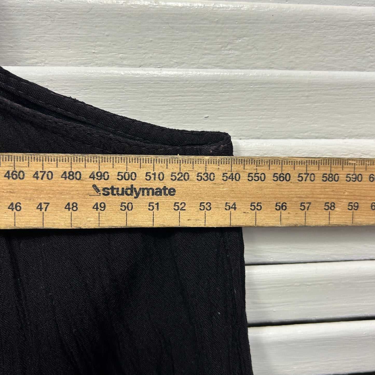 Hippie Boho Maxi Dress Size 14 16 XL Sleeveless Black Long Length Rayon
