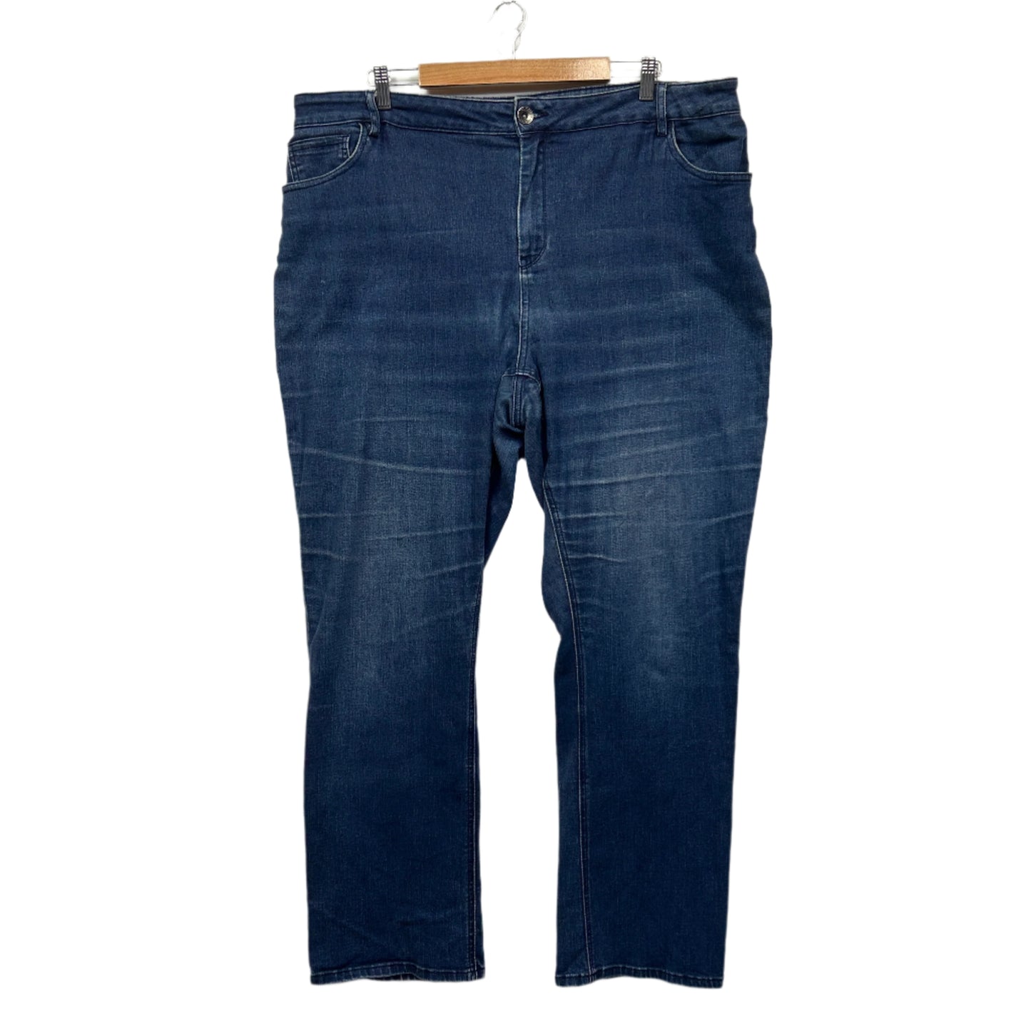 Regatta Jeans Size 22 Blue Pockets Cotton Blend