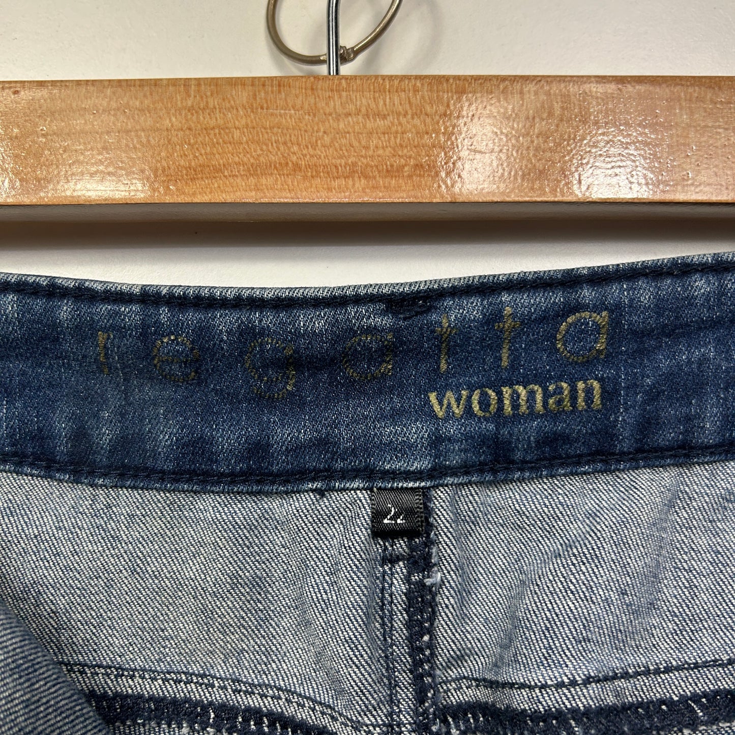 Regatta Jeans Size 22 Blue Pockets Cotton Blend