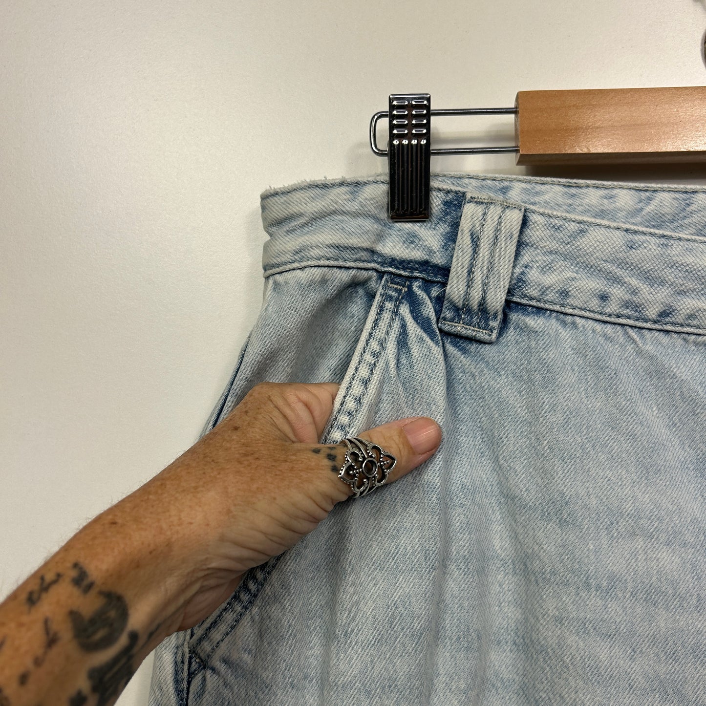 Jay Jays Marley Carpenter Jean Size 14 Cargo Denim Pockets