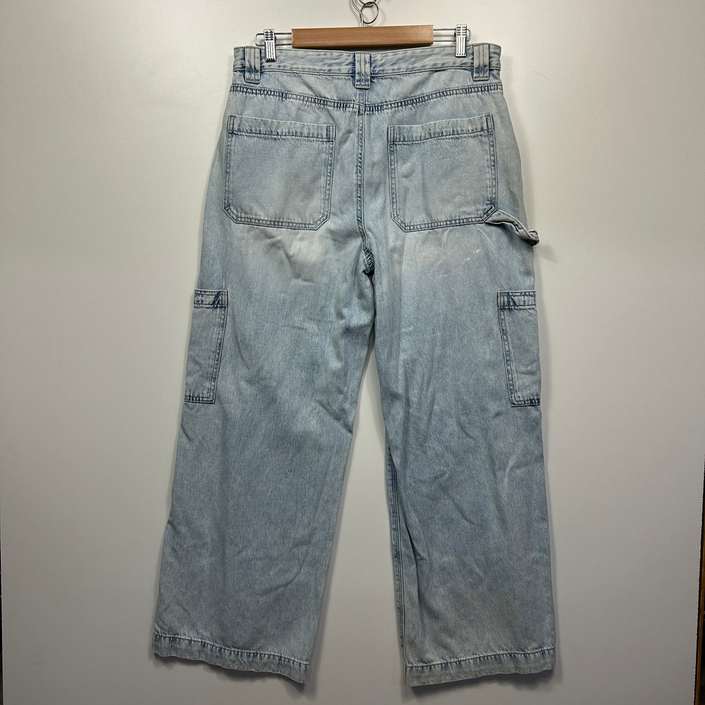 Jay Jays Marley Carpenter Jean Size 14 Cargo Denim Pockets