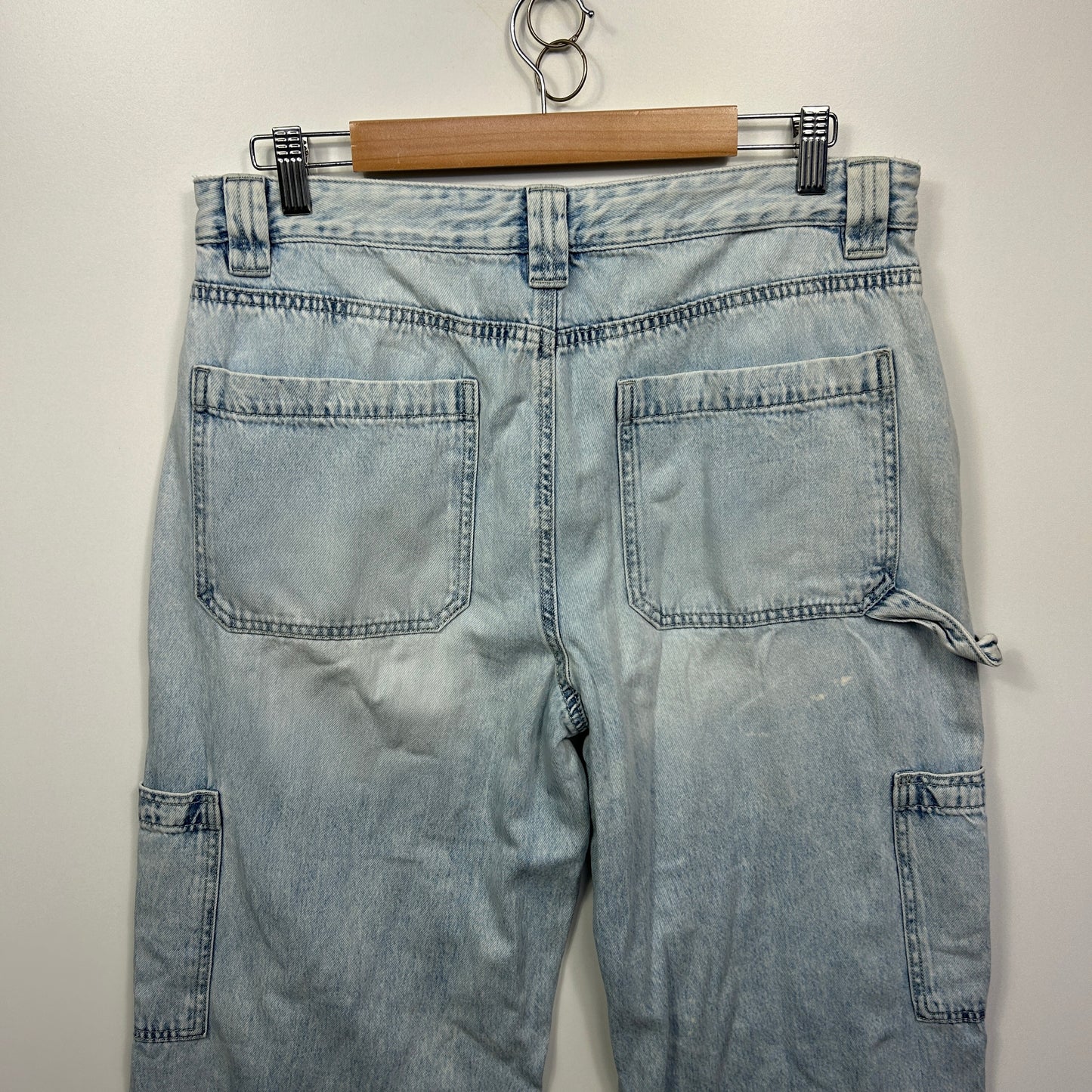 Jay Jays Marley Carpenter Jean Size 14 Cargo Denim Pockets