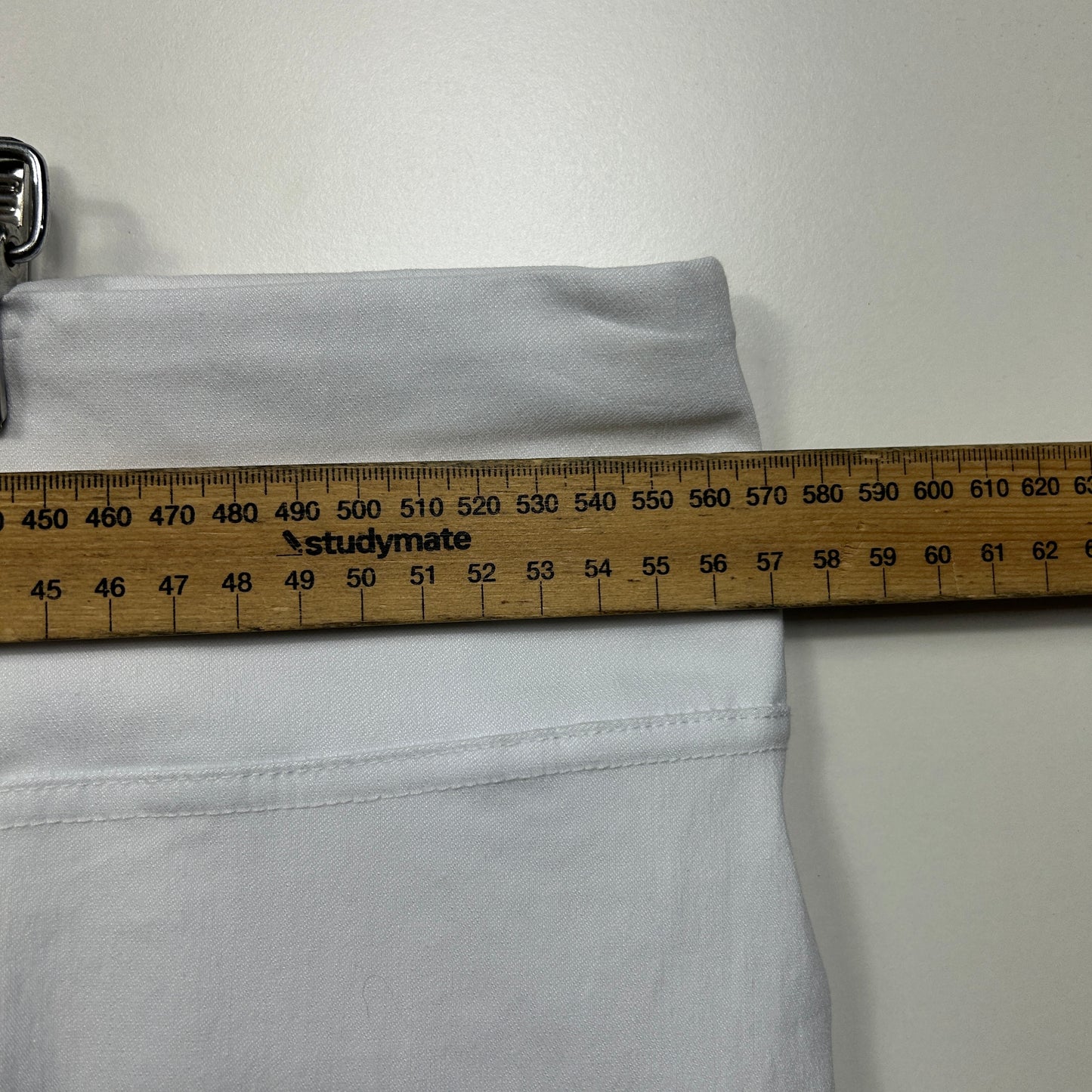 Autograph Pants Size 26 White Cropped Viscose Blend New