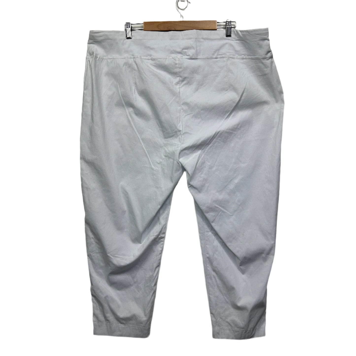 Autograph Pants Size 26 White Cropped Viscose Blend New