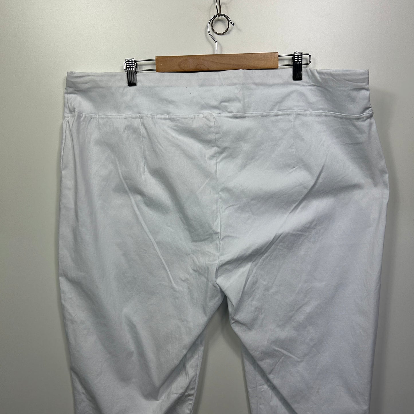 Autograph Pants Size 26 White Cropped Viscose Blend New