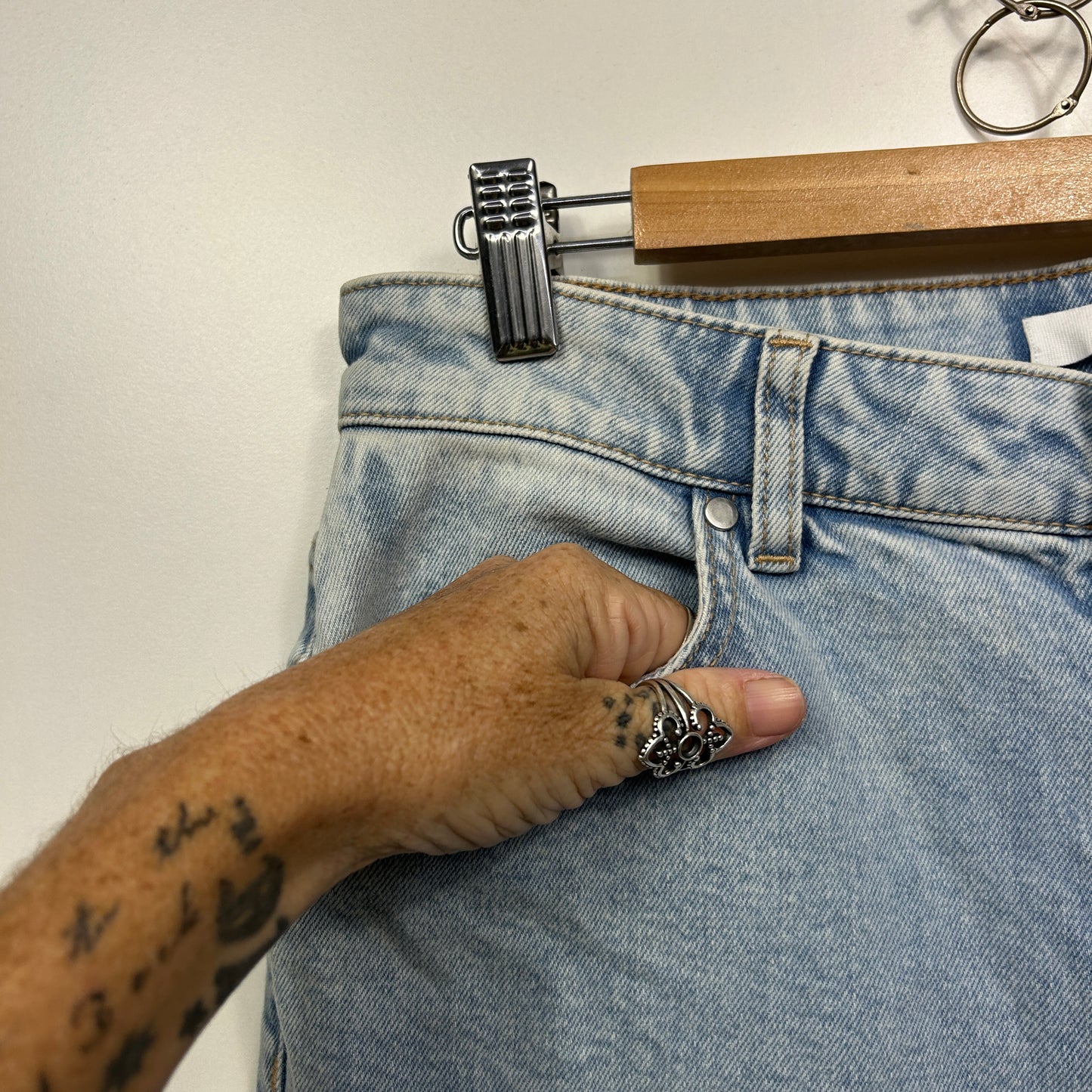 Lily Loves Jeans Size 14 Blue Bootcut Denim Pockets