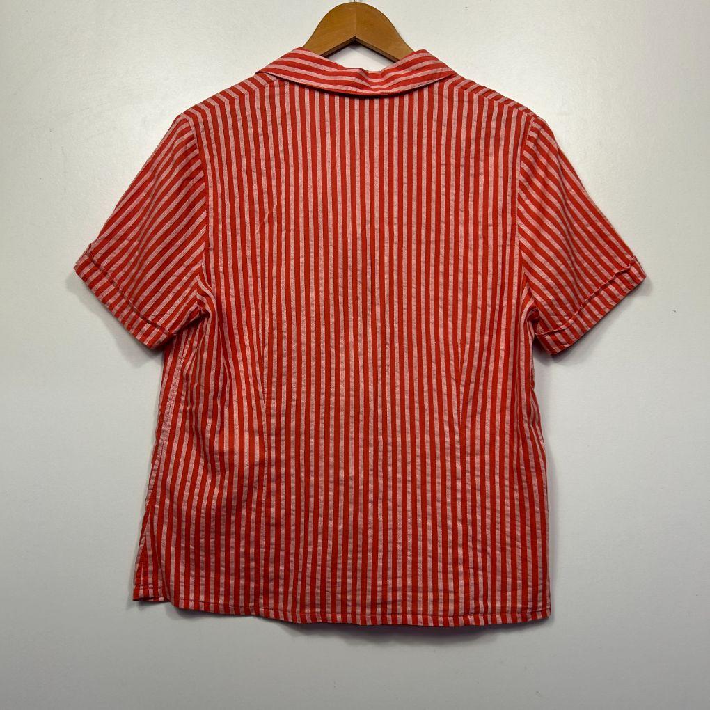 Gordon Smith Coral Cotton Shirt - Size 14