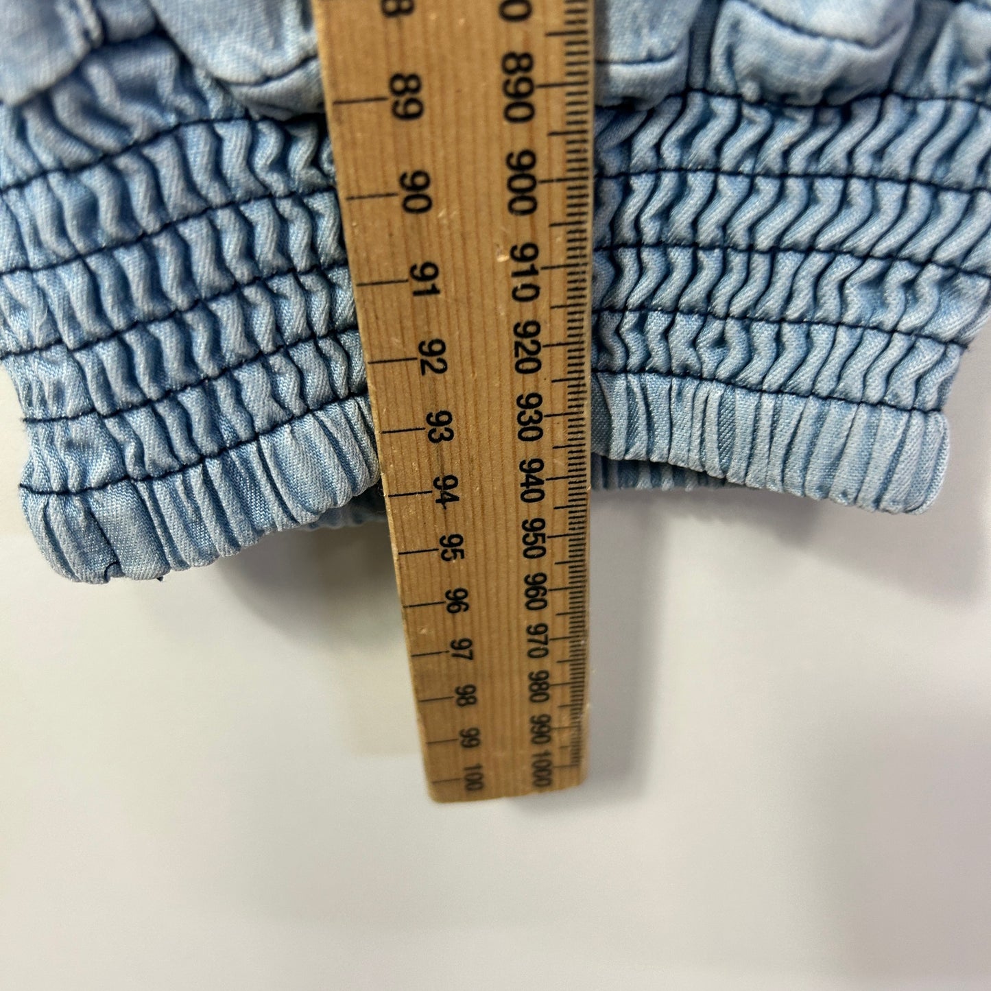 eb & ive Jogger Pants Size Large 14 Blue Ankle Cuff Pockets