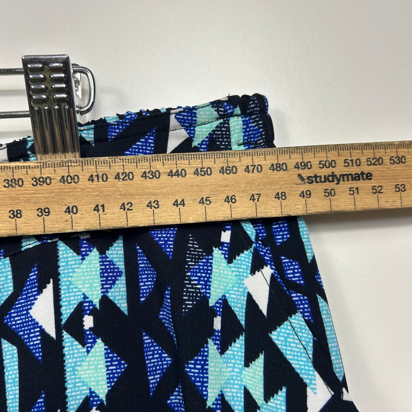 Sussan Pants Size 18 Blue Aztec Print Pockets