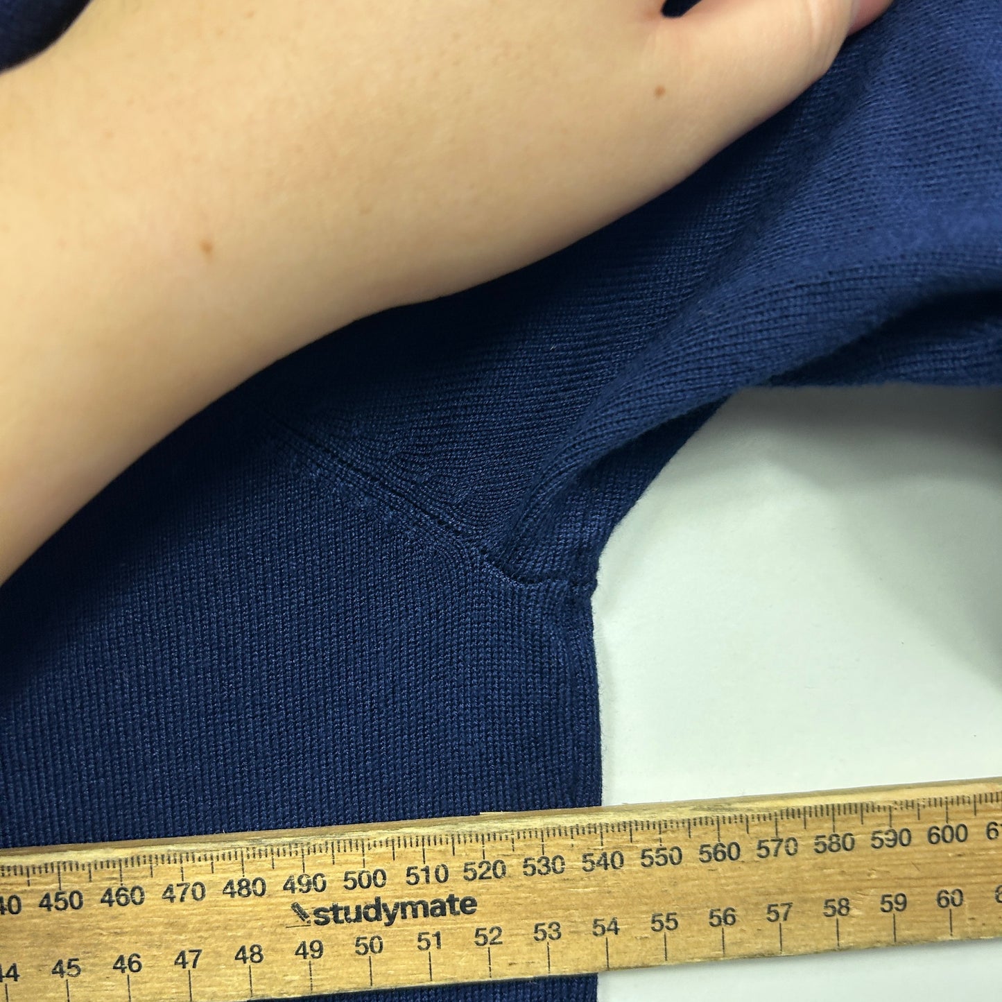 Millers Navy Turtleneck Knit Jumper - Size 2XL