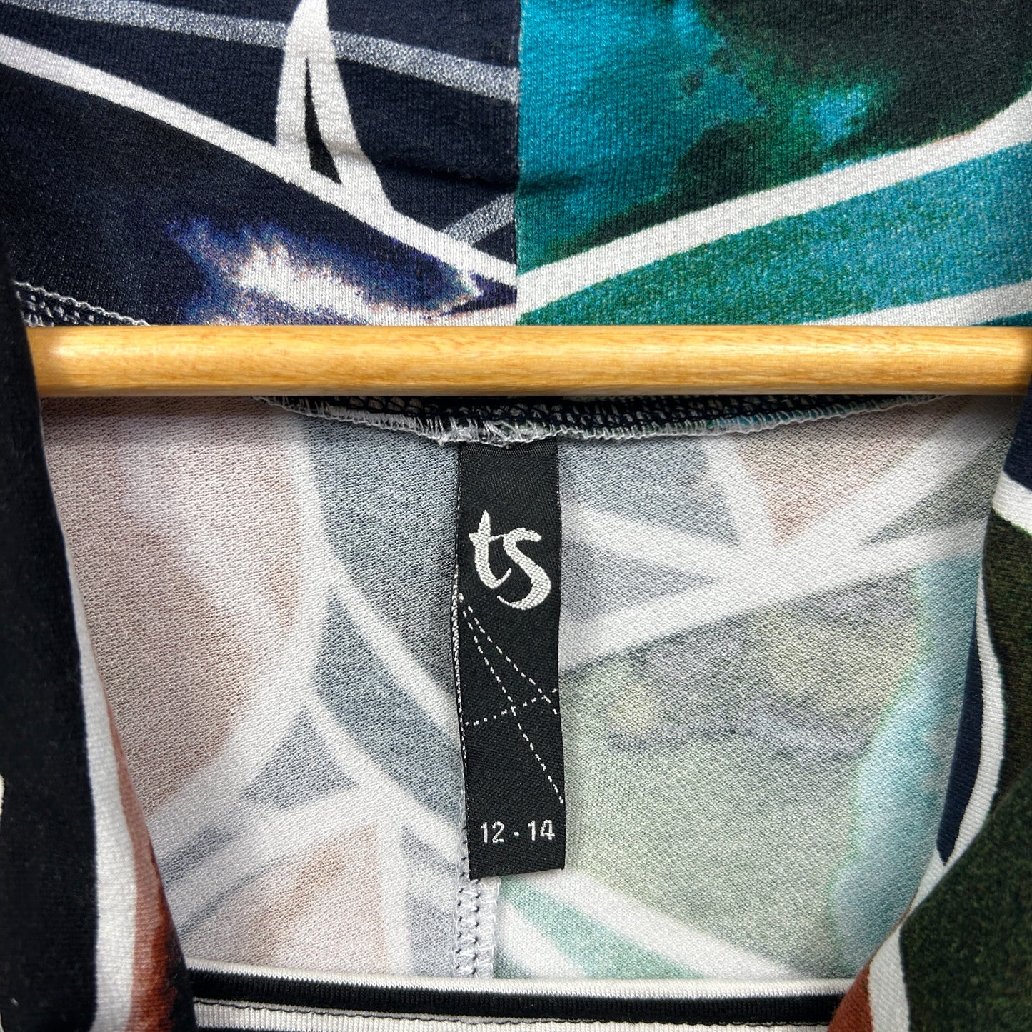 Taking Shape Top Size 12 14 Multicoloured Long Sleeve