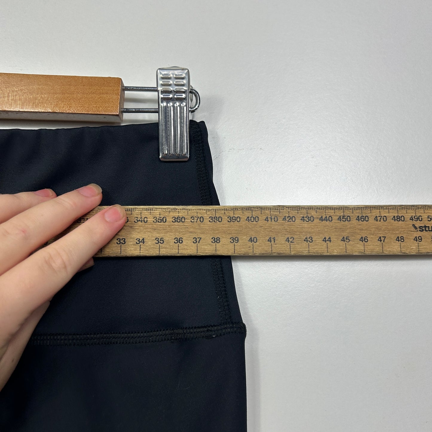 Tahui Active Black & Sage Green Colourblock Leggings - Size XL