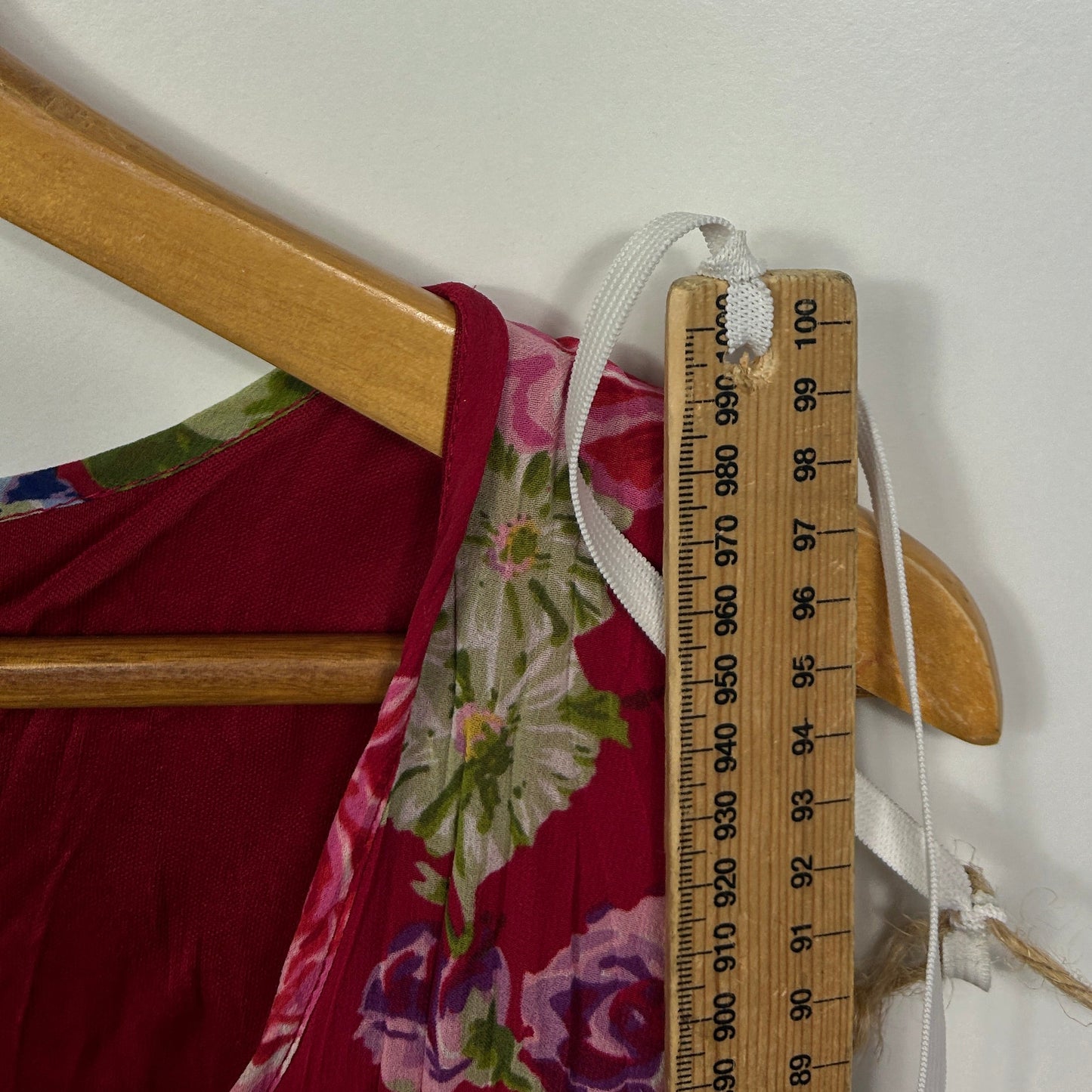 Foil Floral Print Sleeveless Dress - Size 14