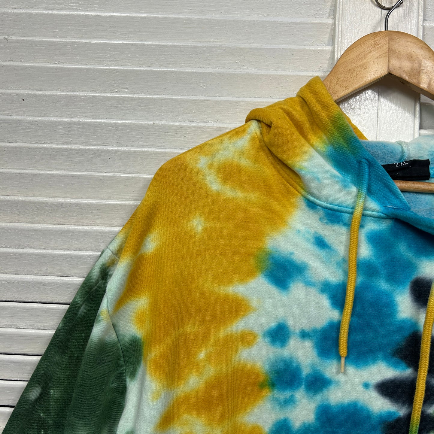 Prodigy Mens Hoodie Jumper Size 2XL Fleece Tie Dye