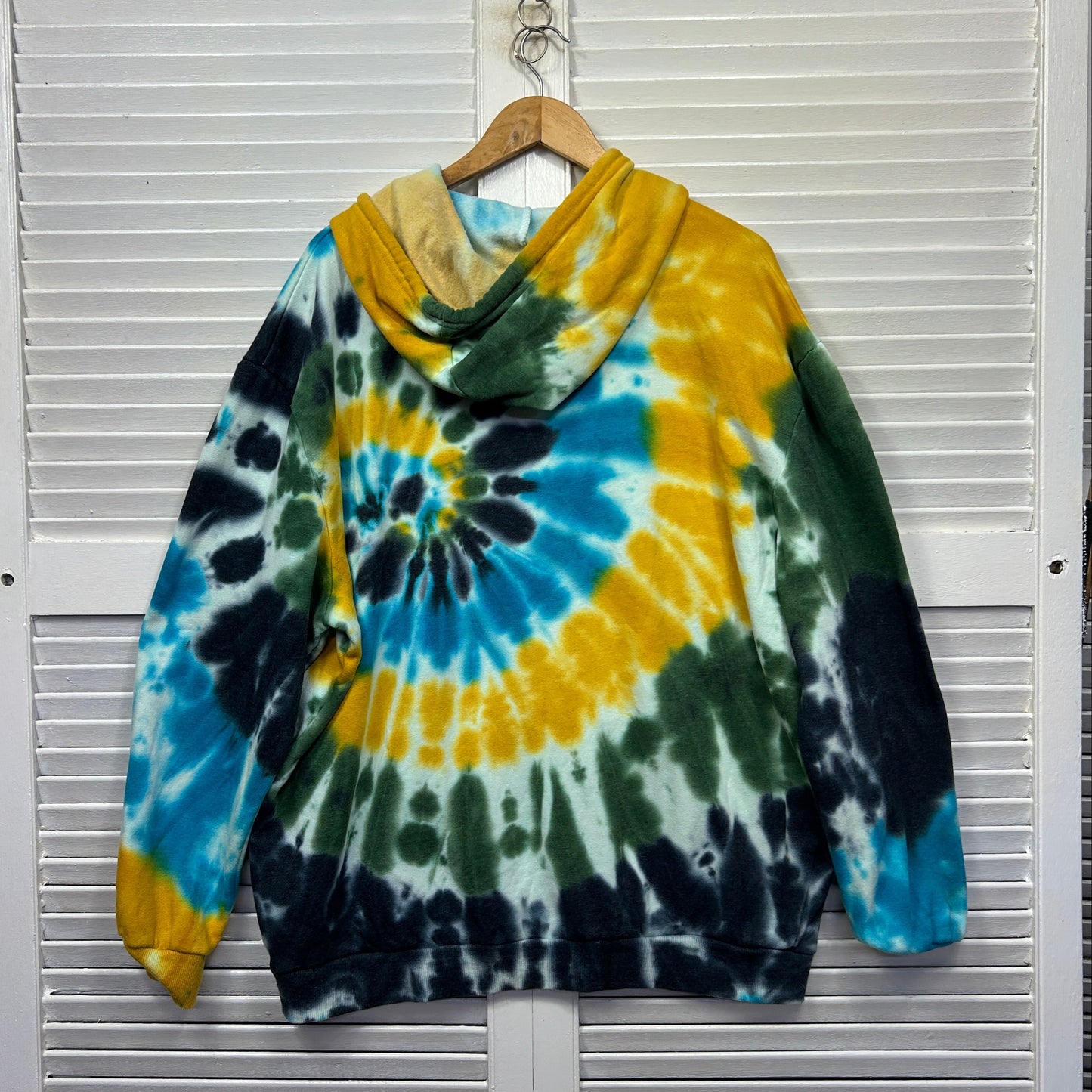 Prodigy Mens Hoodie Jumper Size 2XL Fleece Tie Dye
