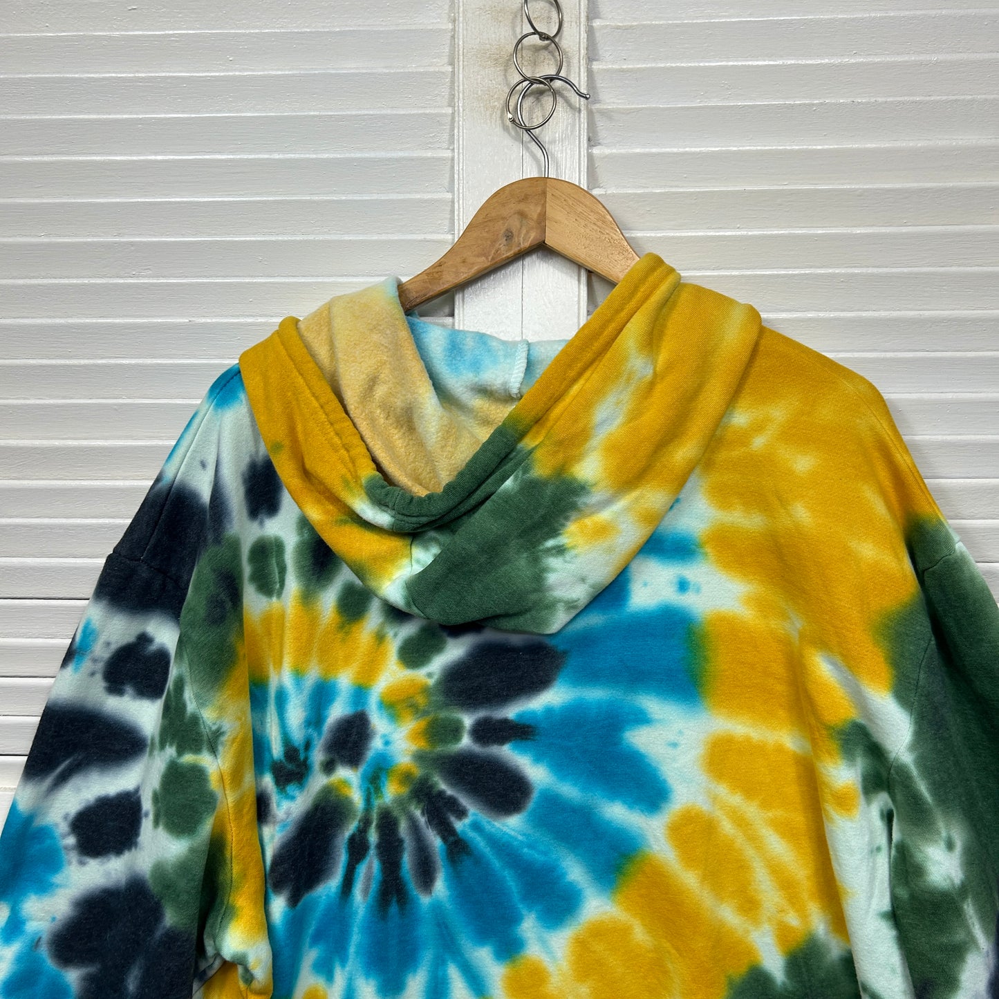 Prodigy Mens Hoodie Jumper Size 2XL Fleece Tie Dye