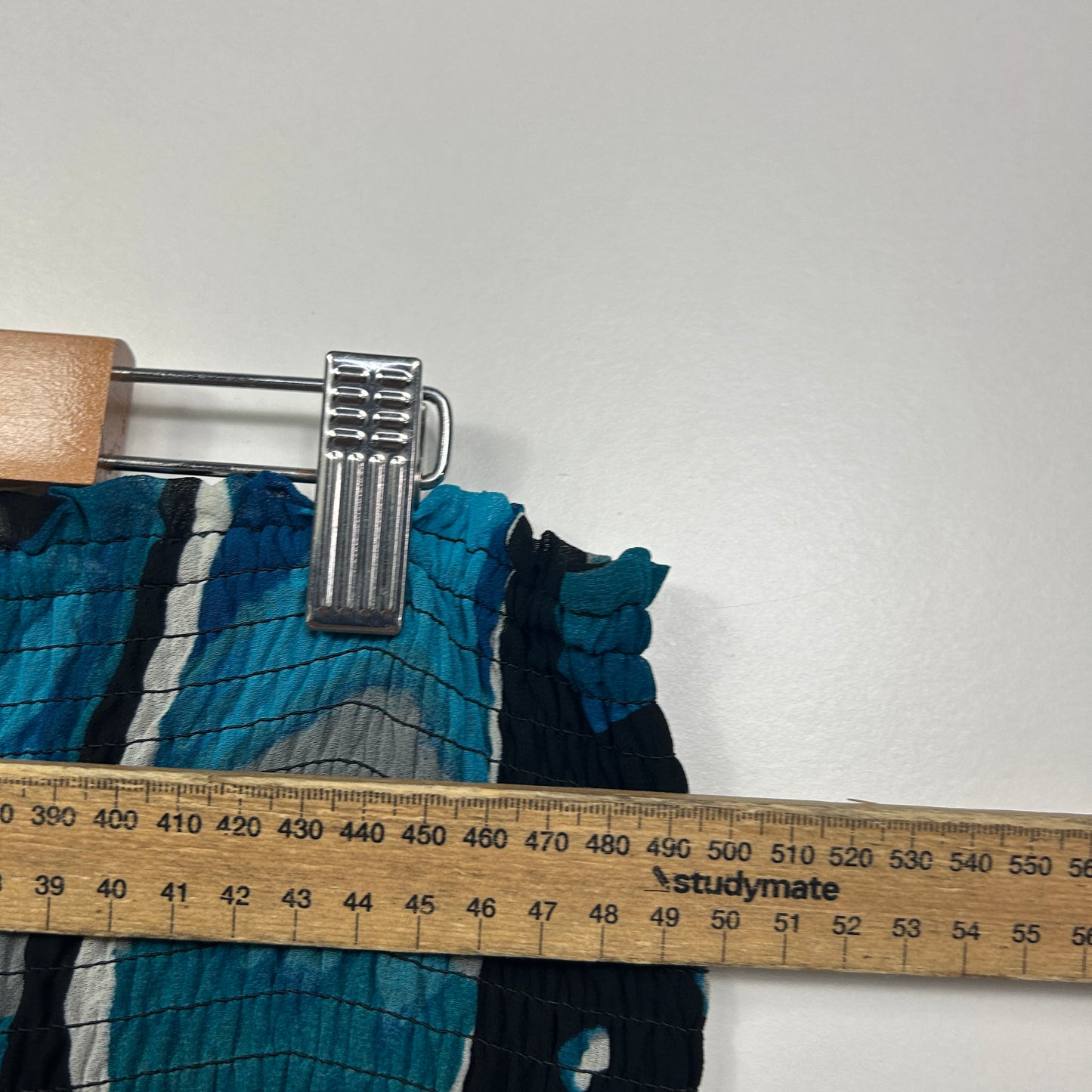 City Chic Abstract Print Pleated Skirt - Size 22/XL