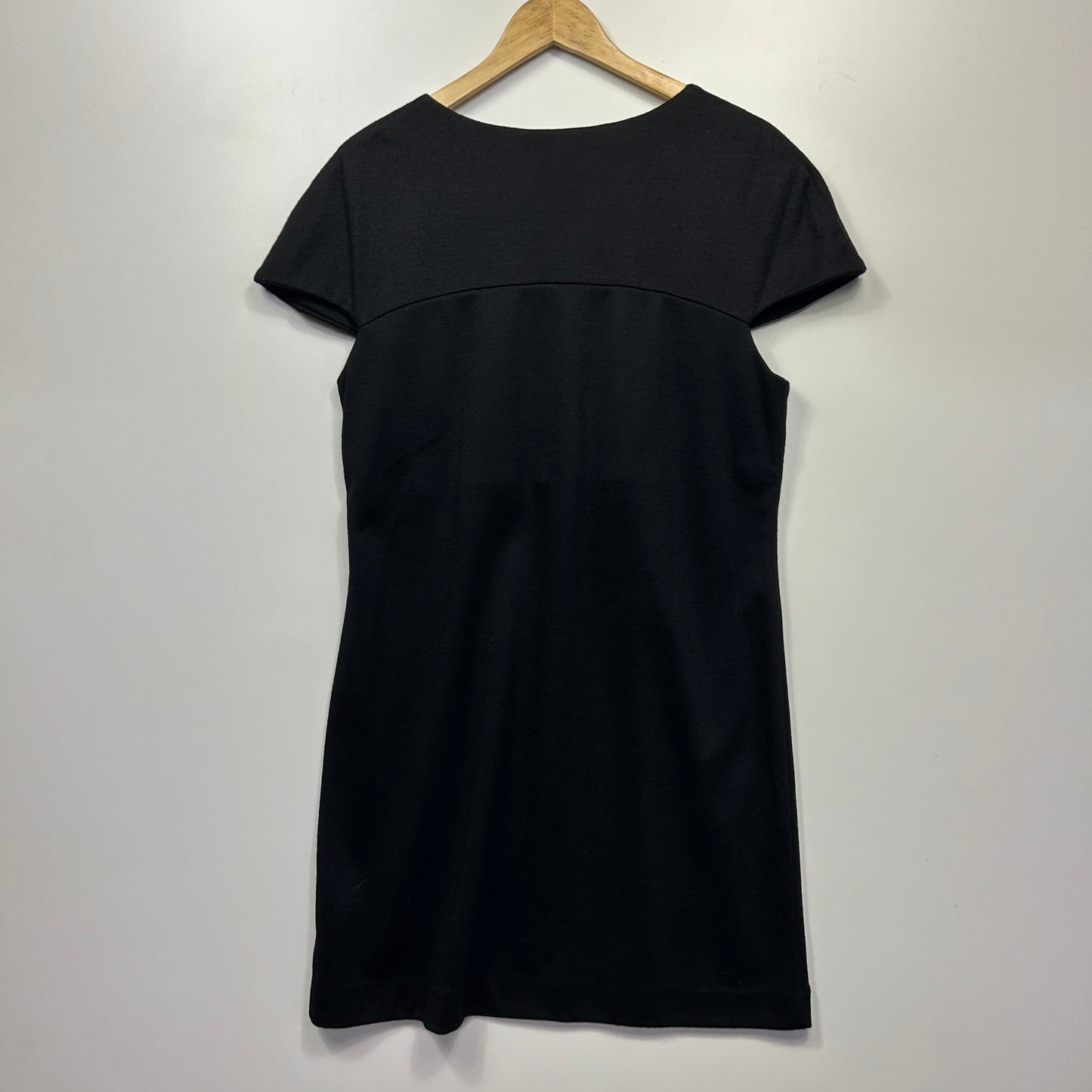 Boo Radley Dress Size 16 XL Black Short Cap Sleeve New